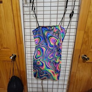 psychedelic trippy dress